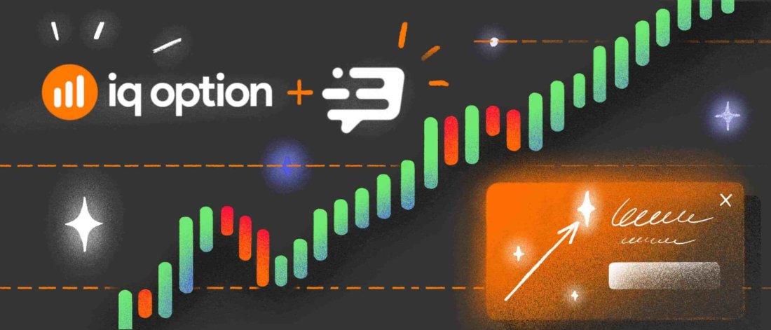 How to bring more visitors to sign up: IQ Option + Dashly