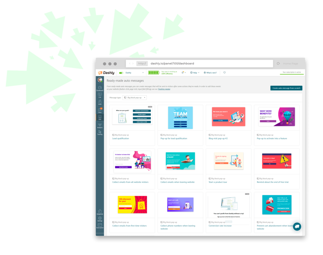 Ready-made auto messages: boost your funnel with our expertise