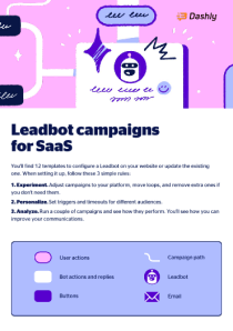 Download 16 Leadbot campaigns for SaaS website