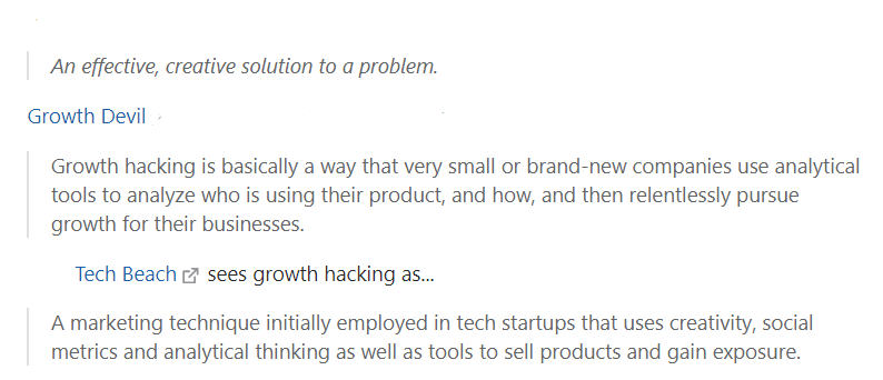 Growth hacking quotes