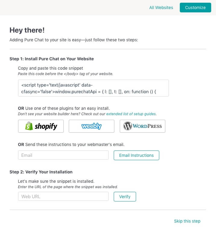 The best live chat software