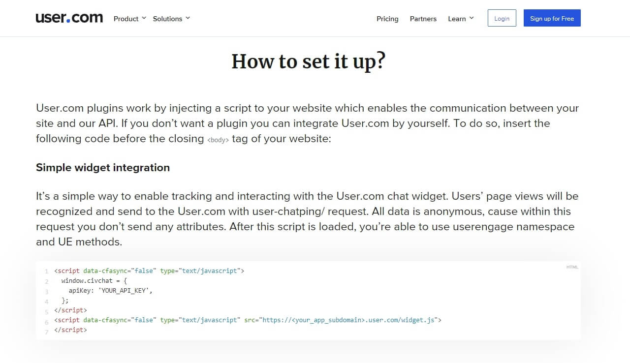 how to install user.com