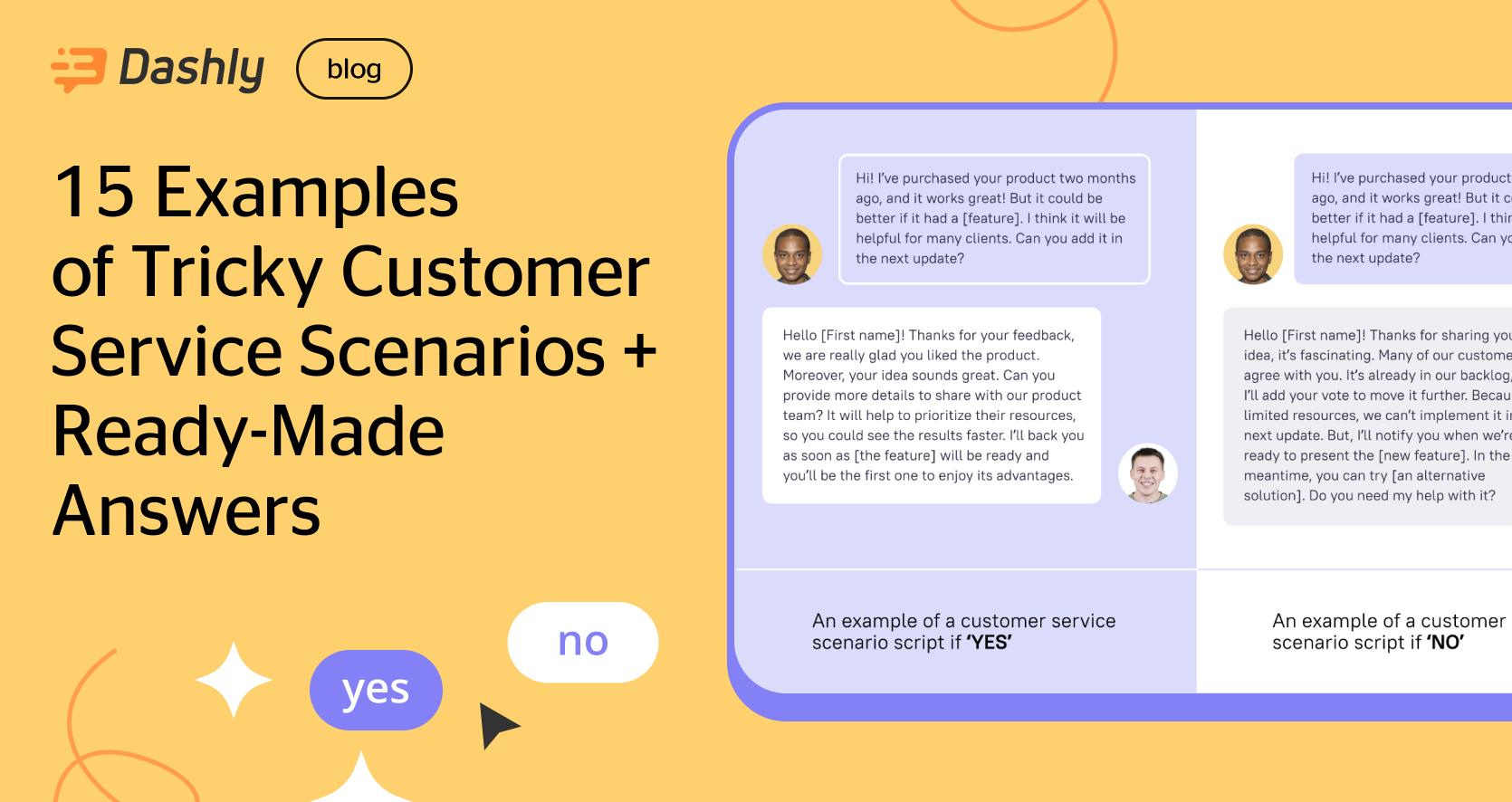 examples of problem solving scenarios customer service