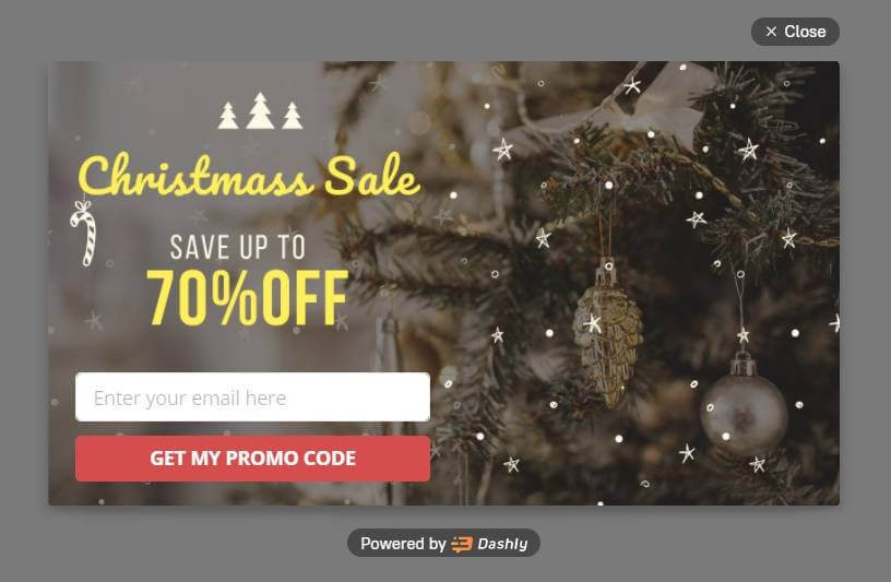 Client marketing christmas website ideas