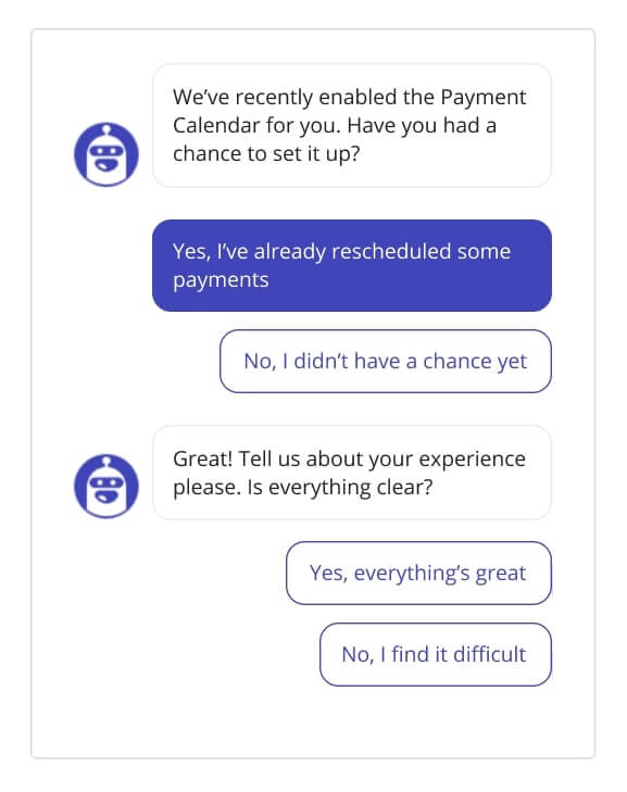 Leadbot collects feedback from beta testers