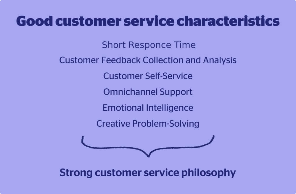 Service philosophy pillars