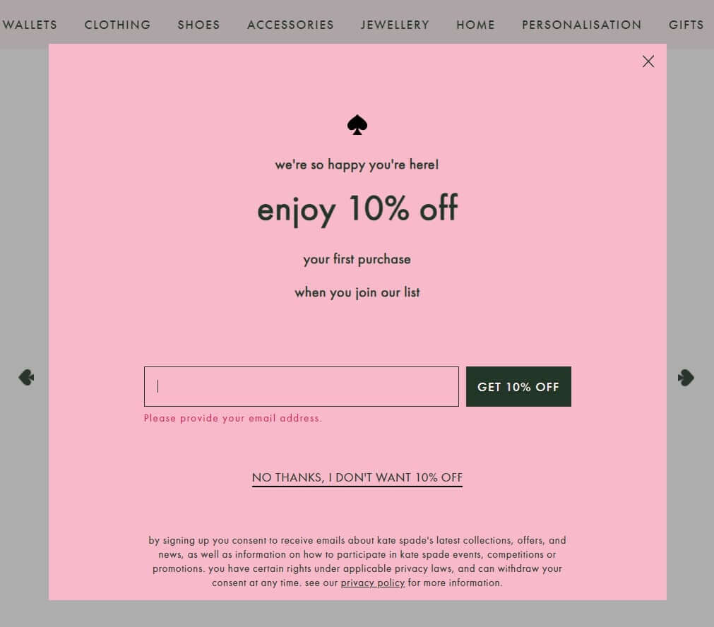 38 Best Pop up Design and CTA Examples For Your Inspiration