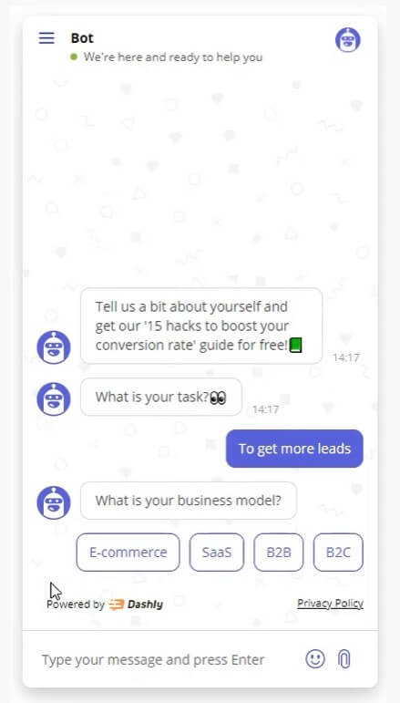 How to qualify leads with a chatbot
