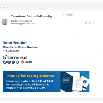 abm marketing in email