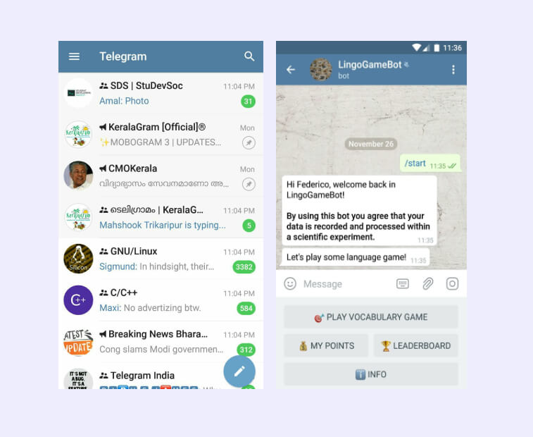 Telegram as the best messaging app