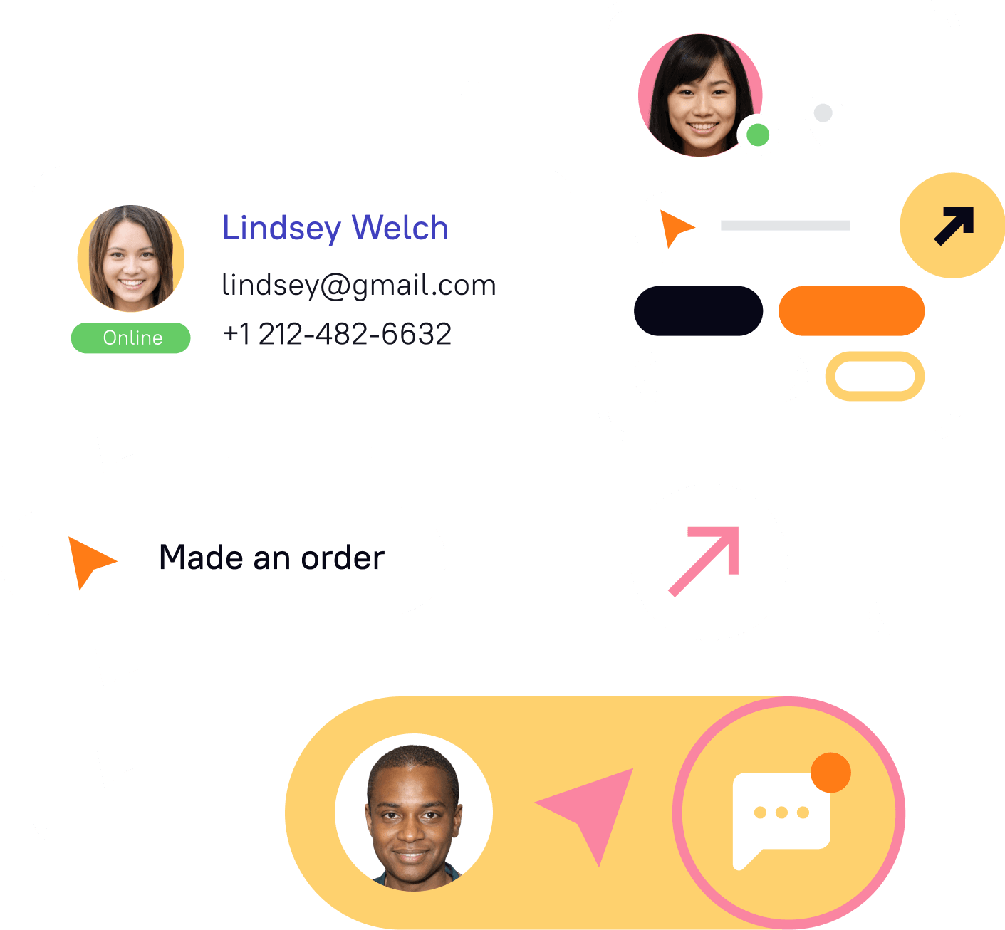 Get rich customer data in one place and create personalized communication in every channel with Dashly