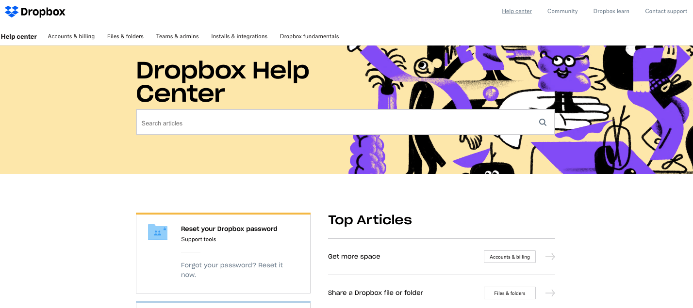 Dropbox Help Center