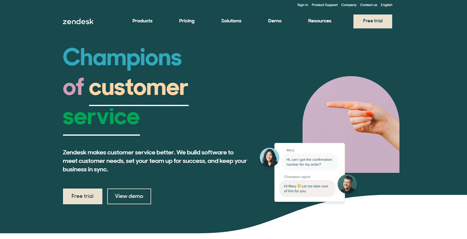 Zendesk competitors