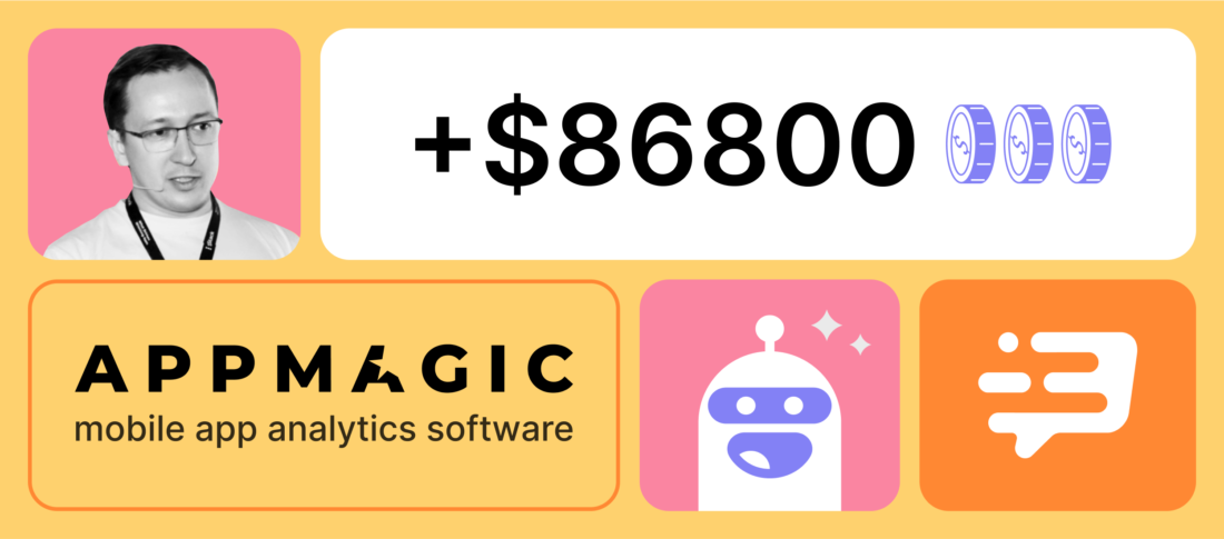 AppMagic + Dashly: how to increase the CR to Premium Plans and raise $86 800 with the chatbot on the website