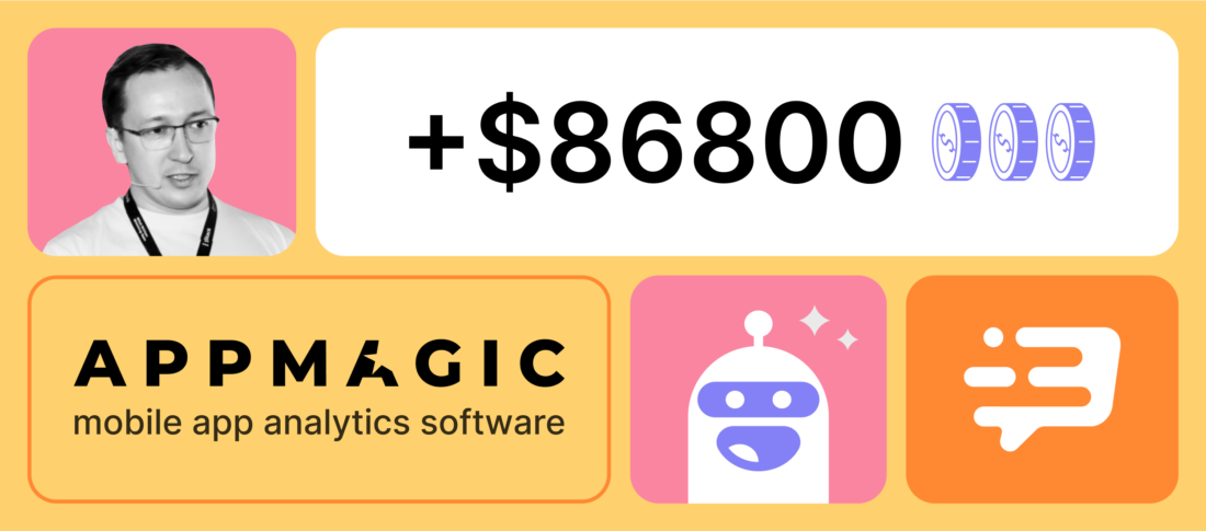 AppMagic + Dashly: how to increase the CR to Premium Plans and raise $86 800 with the chatbot on the website