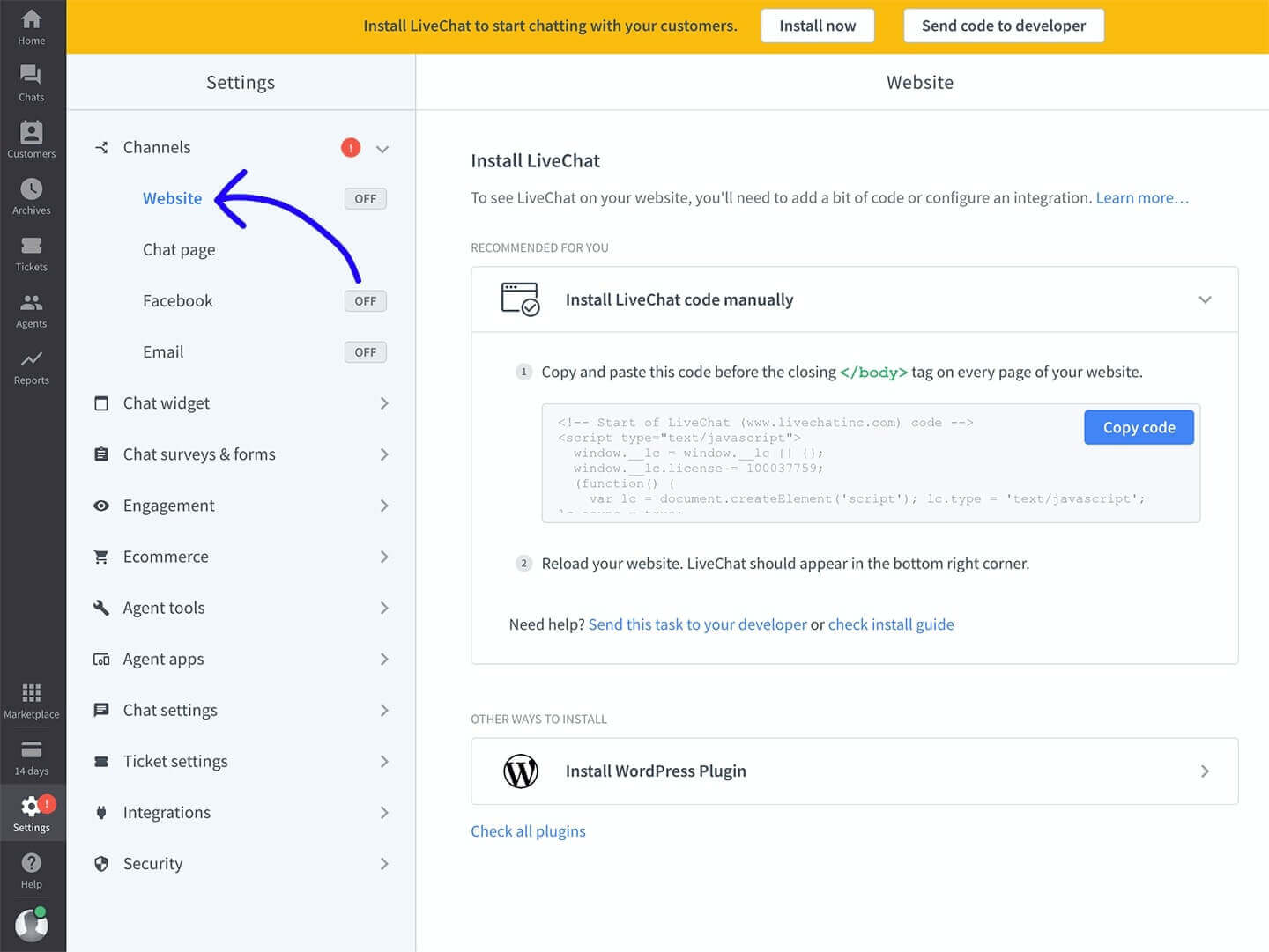Chat apss for websites