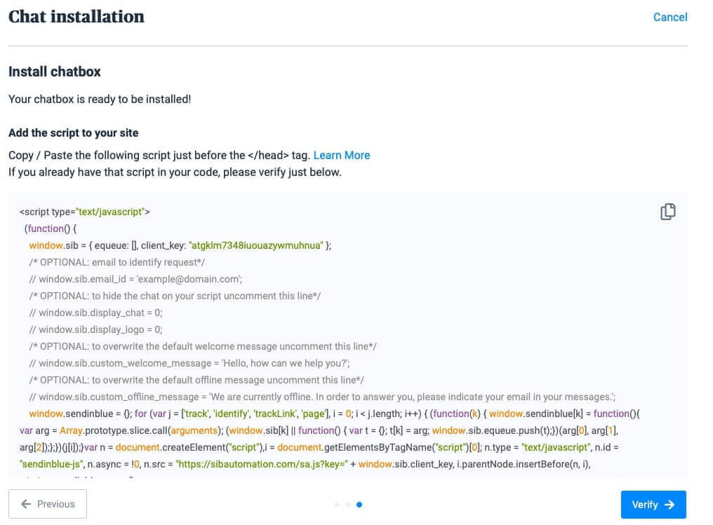 Chat support tools