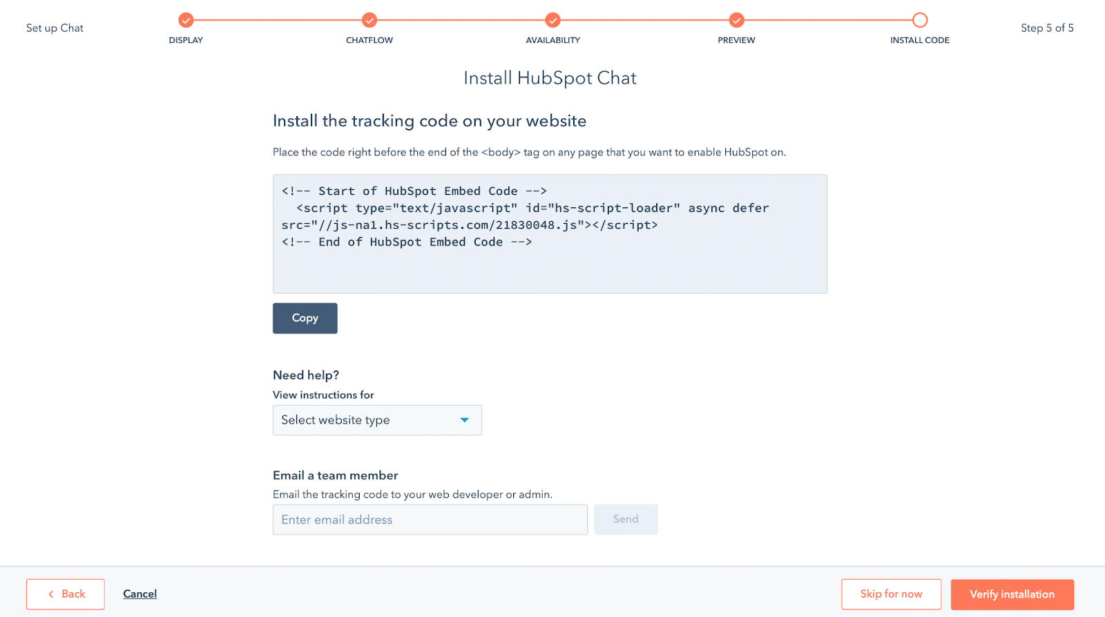 live chat for saas

