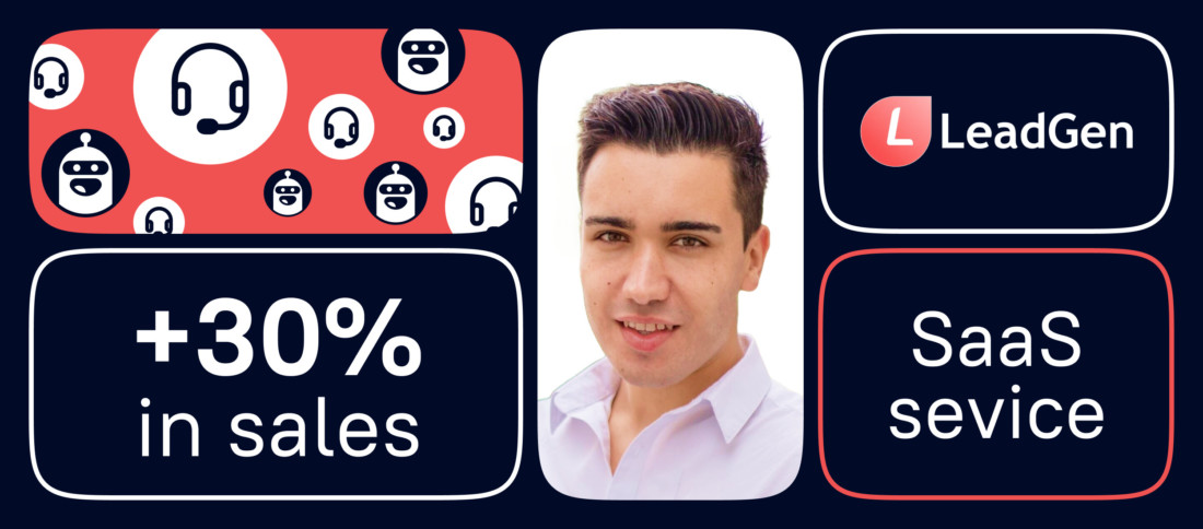 How LeadGen App grew sales by 31% and improved support with chatbots