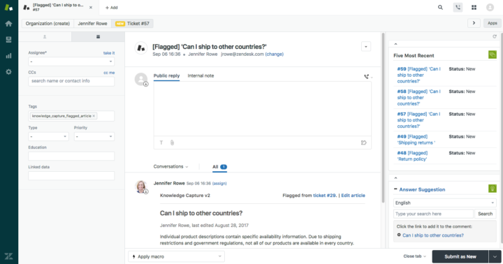 Zendesk alternative