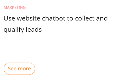 chatbot for marketing