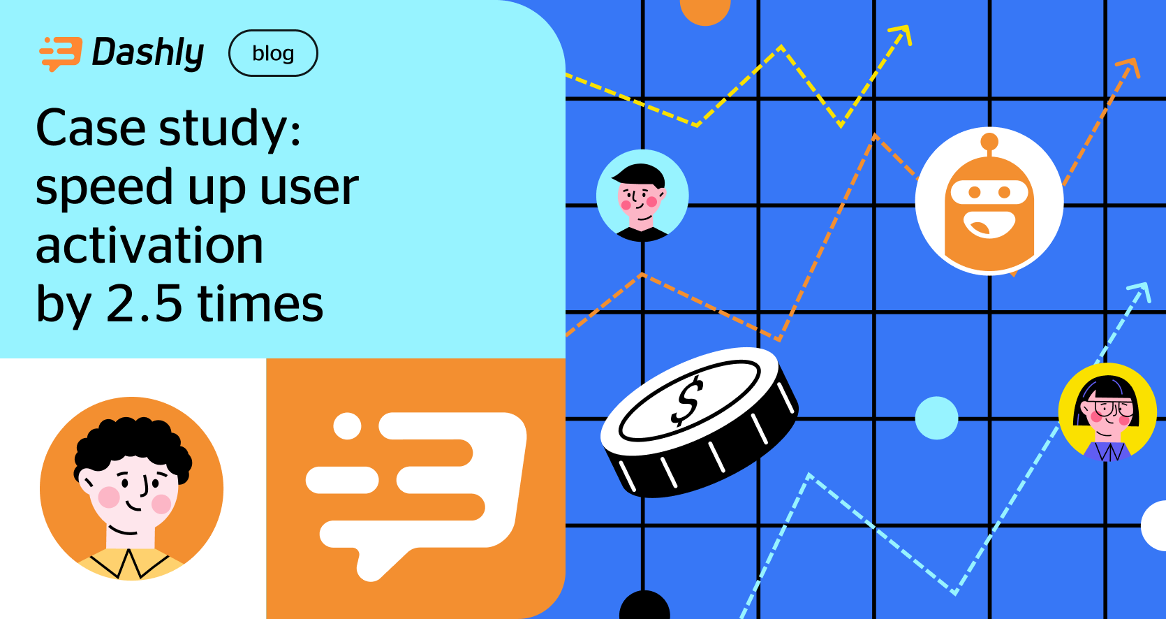Case study: 2,5 speed up in user activation - Dashly blog