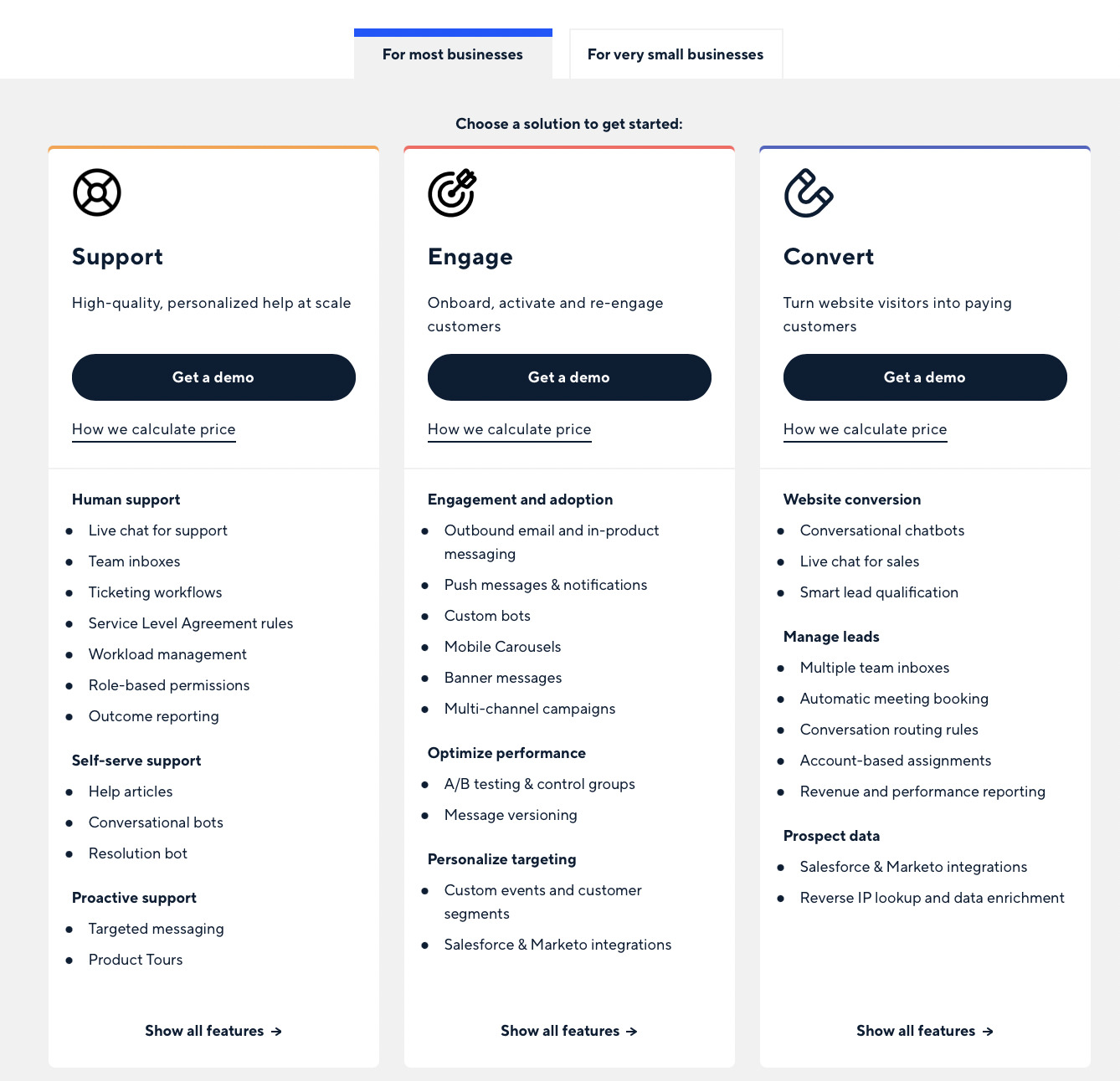 Intercom pricing for customer engagement