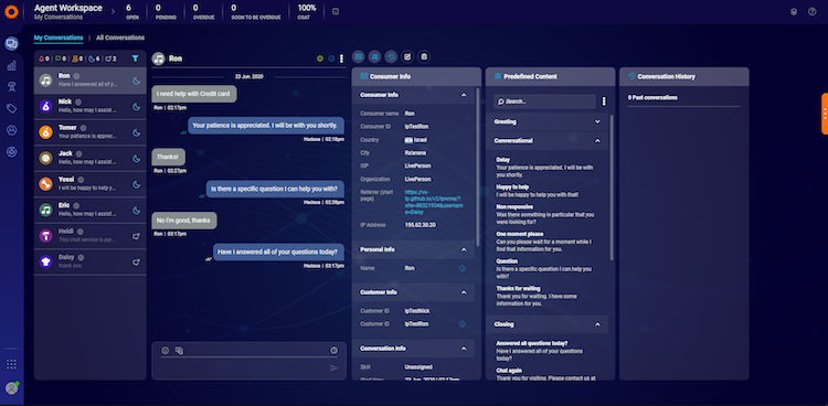 liveperson customer engagement platform