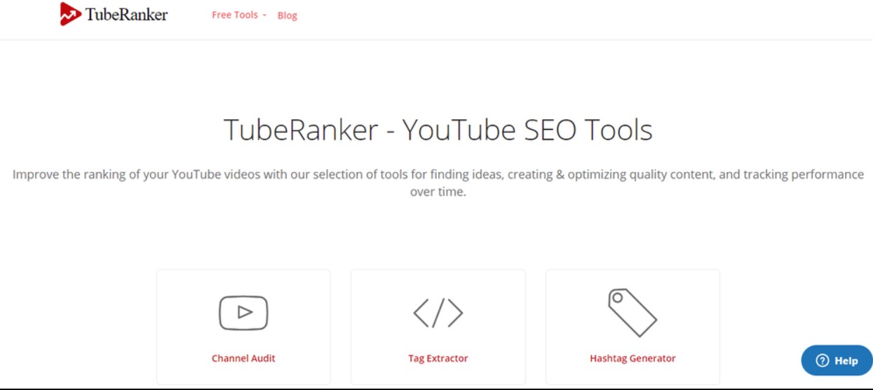 TubeRanker as a part of marketers tools set