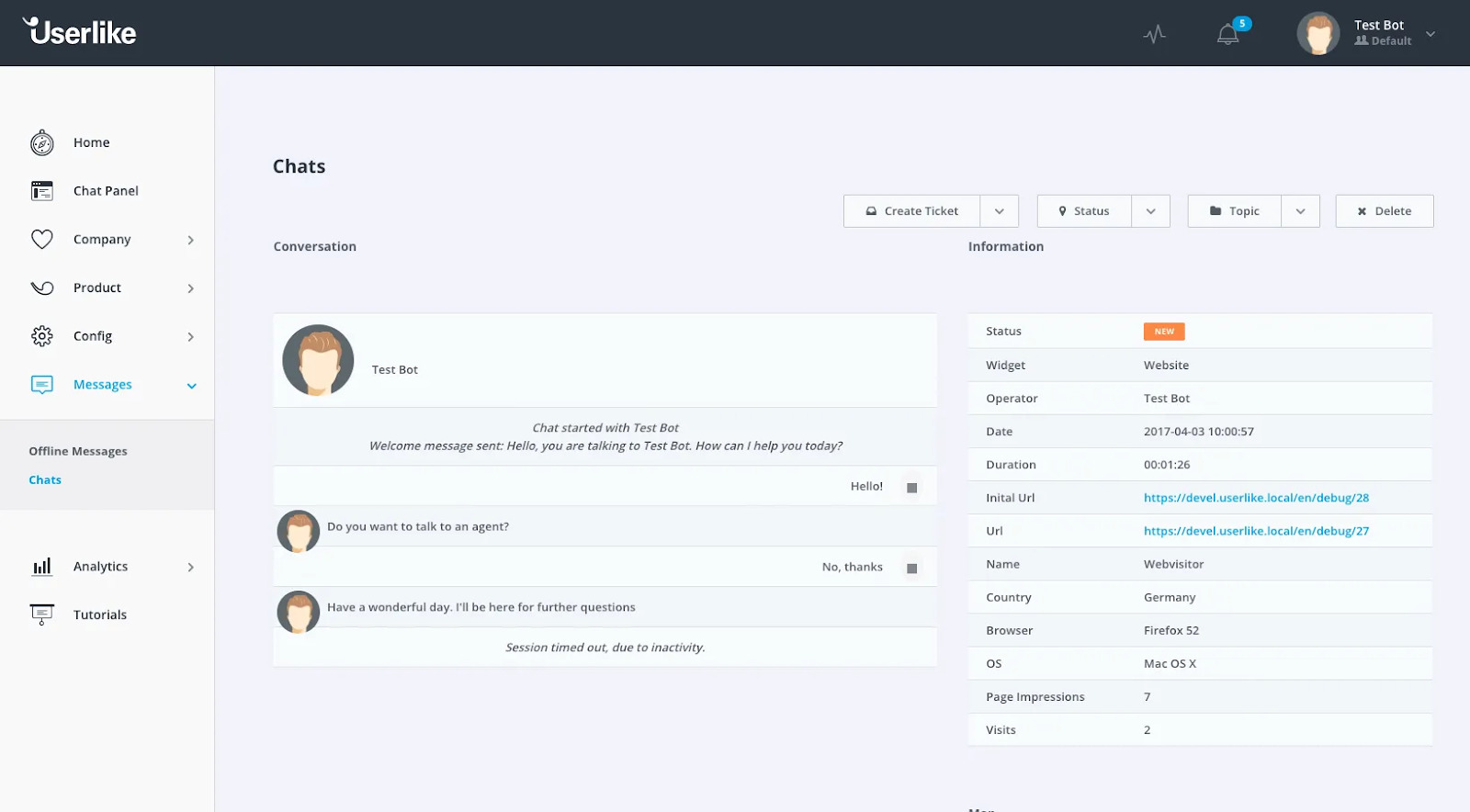 userlike customer engagement platform