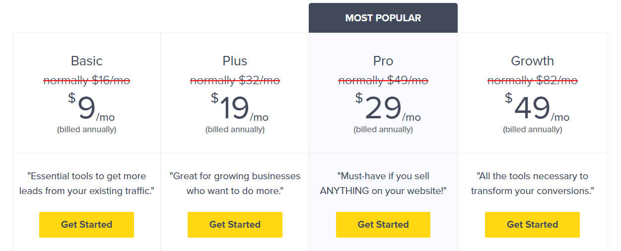 optinmonster-pricing-lead-generation-services pricing