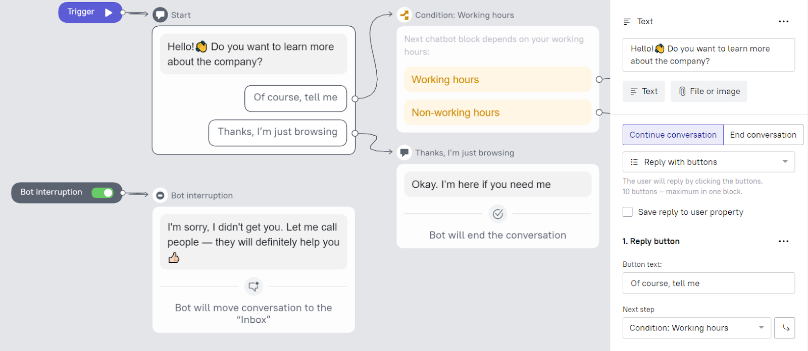 dashly chatbot builder as a part of lead generation services