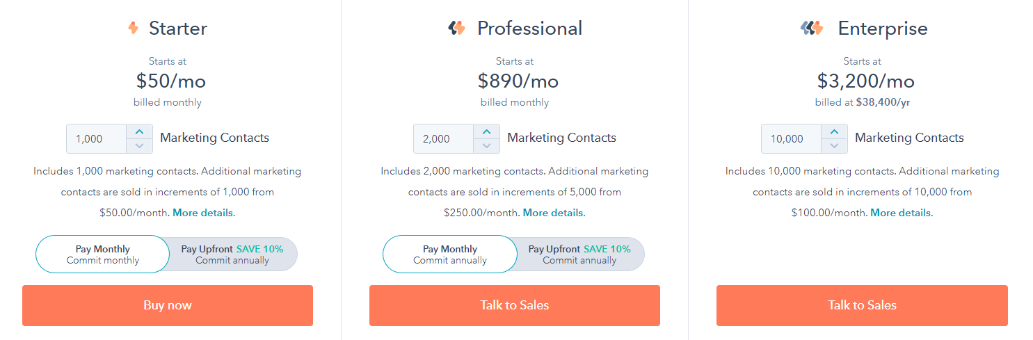 hubspot-pricing-lead-generation-services price