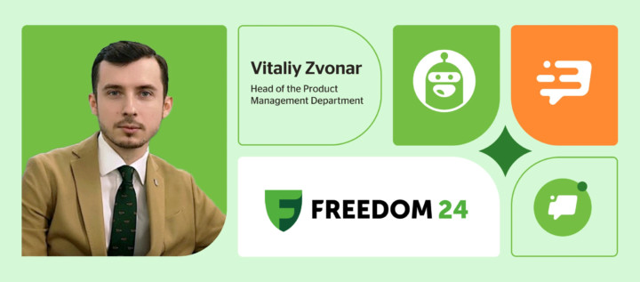 How Freedom24 guides clients at each step of their journey with Dashly live chat and triggered messages