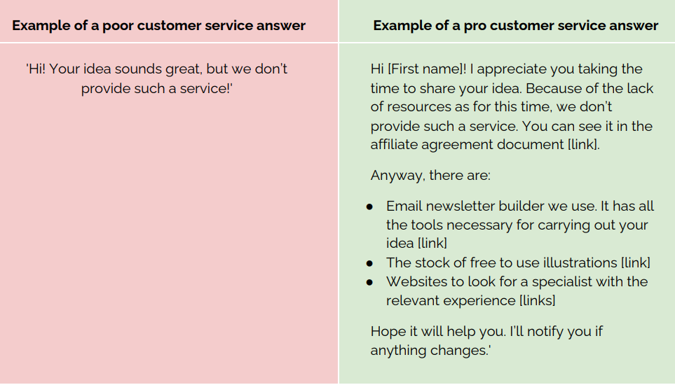 Download 15 scenarios for customer service role-playing for your team or AI chatbot and deal with difficult issues like a pro