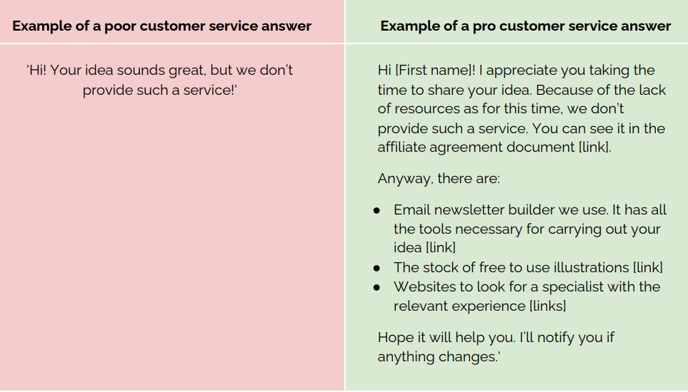 customer service problem solving scenarios