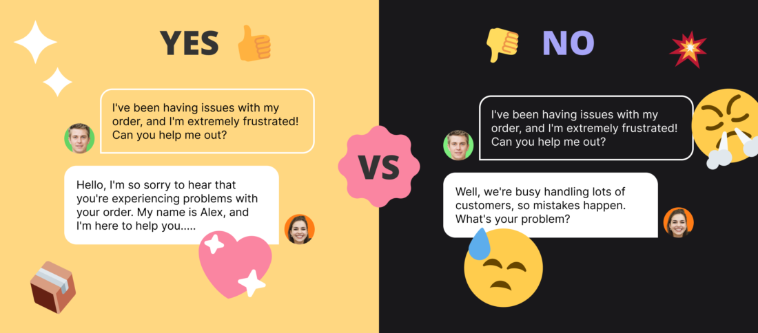 Best script template on how to deal with unhappy customer