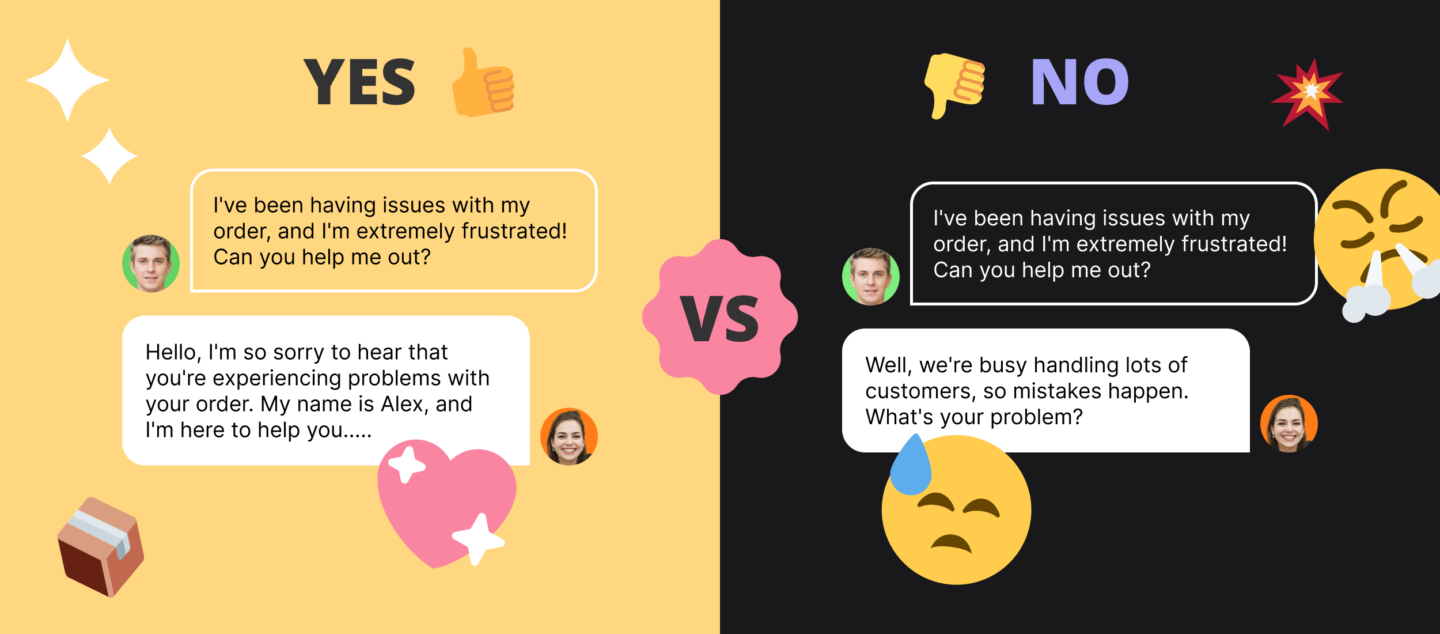 Best script template on how to deal with unhappy customer
