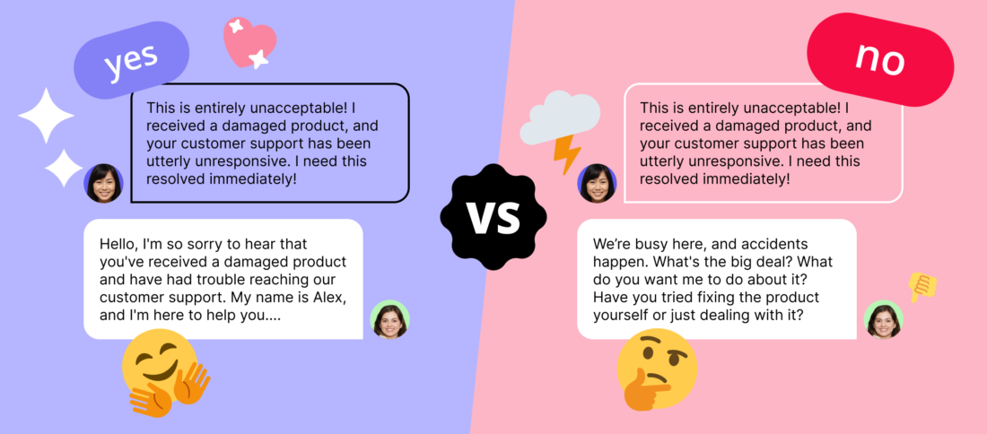 Best tips and script templates to handle frustrated customer situations