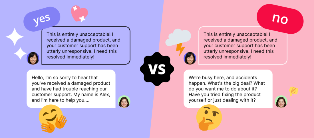 Best tips and script templates to handle frustrated customer situations