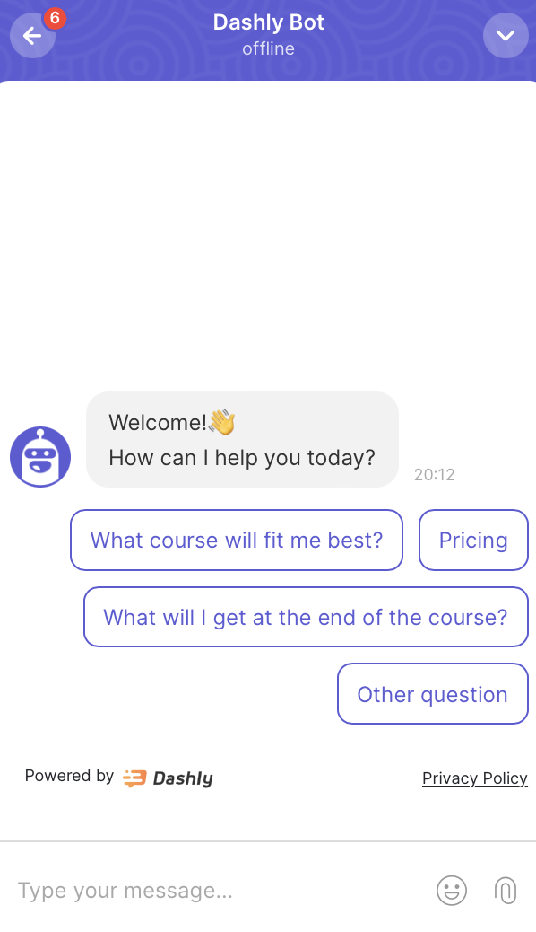 chatbot for the AARRR framework