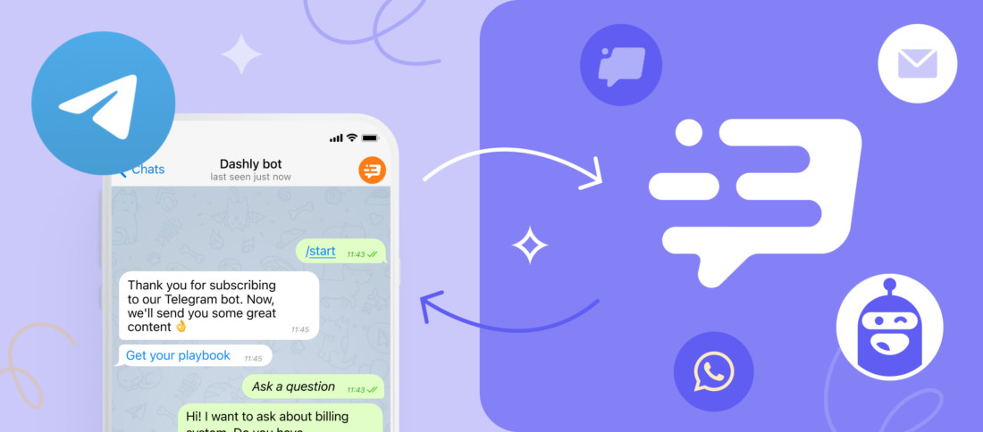 Telegram Bot in Dashly: What It Can Do and How to Set It Up