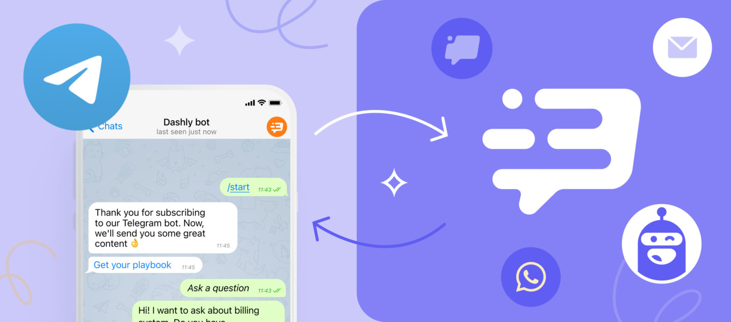 Telegram Bot in Dashly: What It Can Do and How to Set It Up