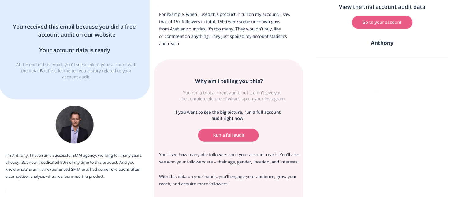 emails growth hacker examples