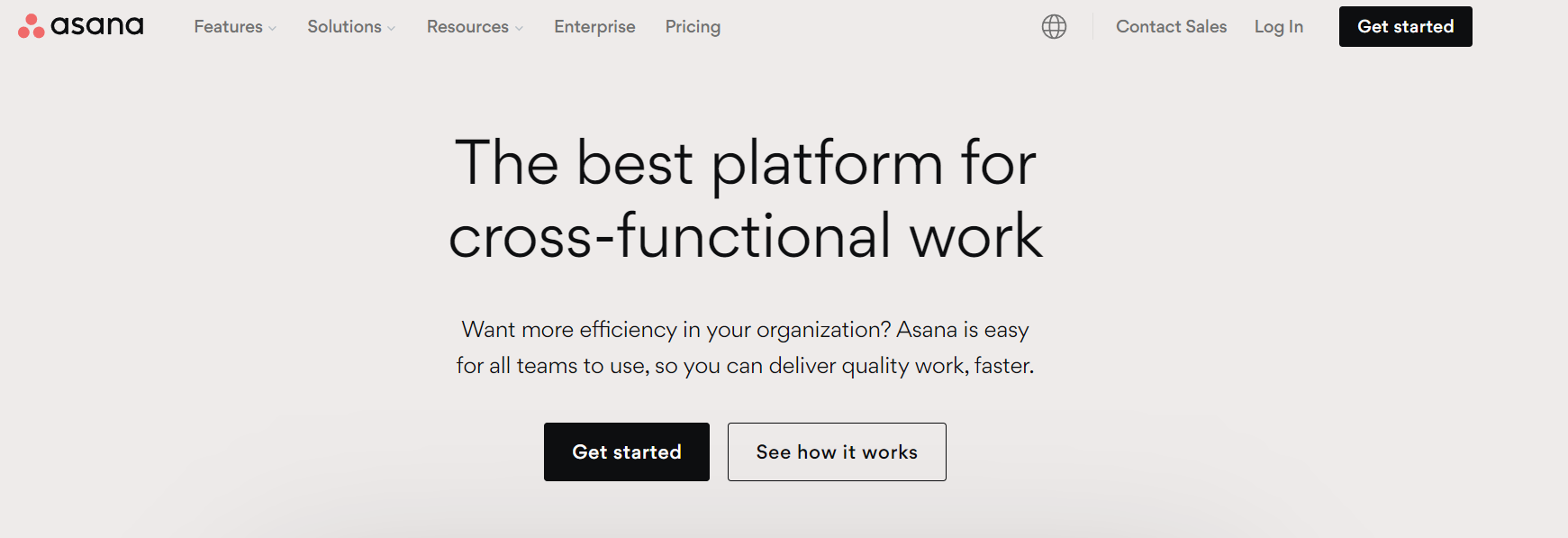 Asana for project management