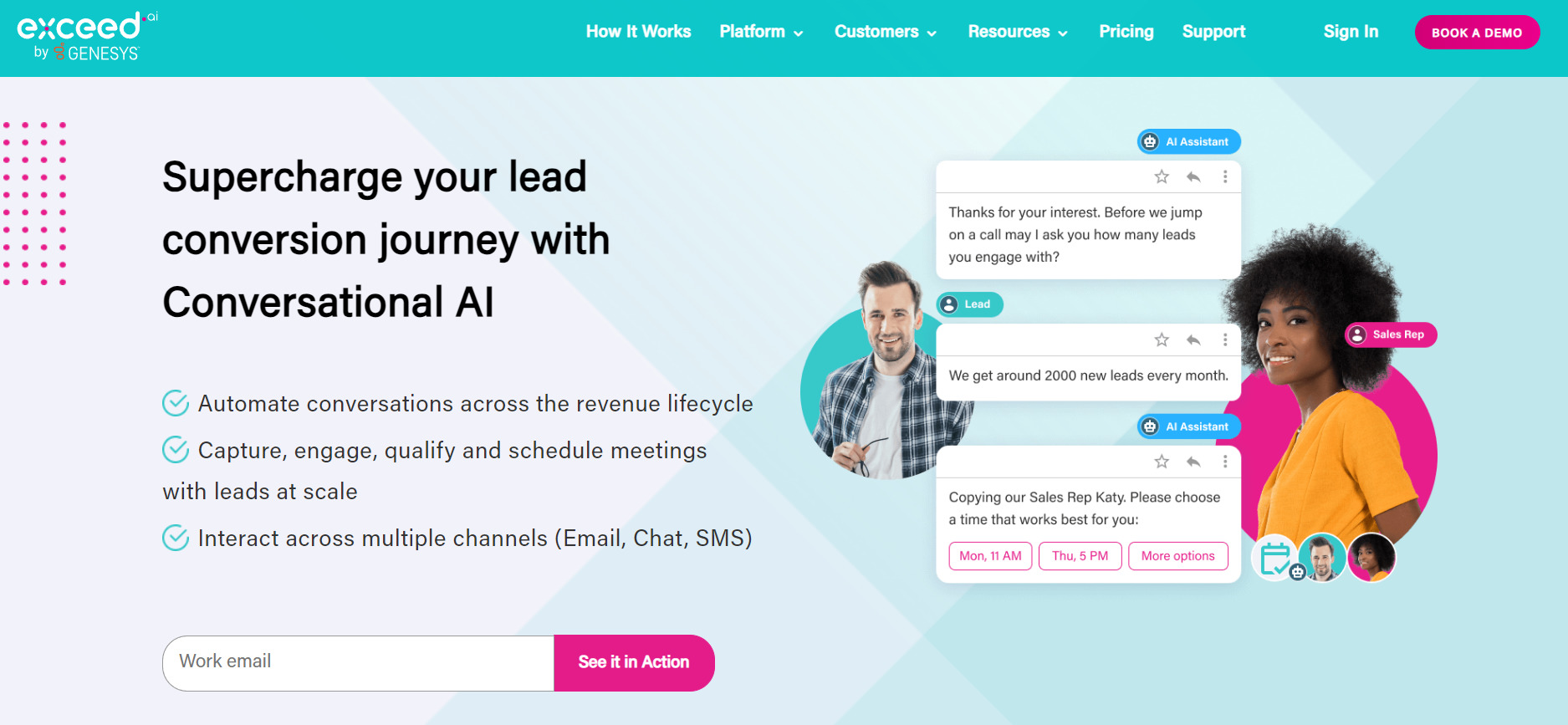 exceed.ai as an AI sales tool