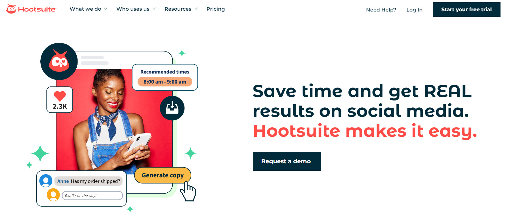 HootSuite as an inbound pricing tool