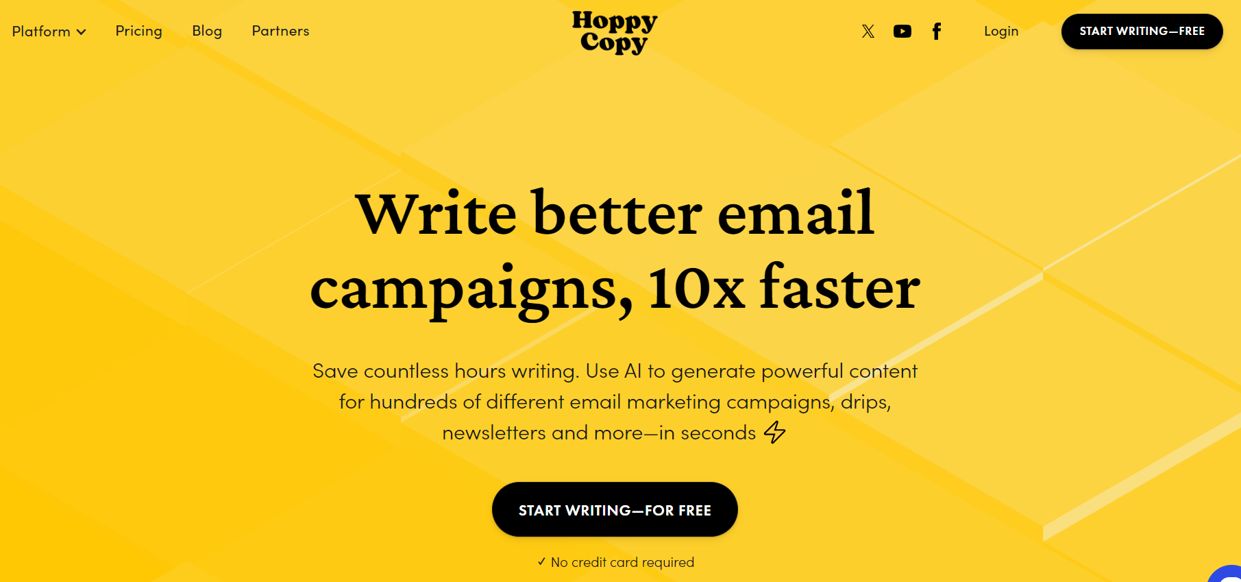 Hoppy Copy AI tool for sales
