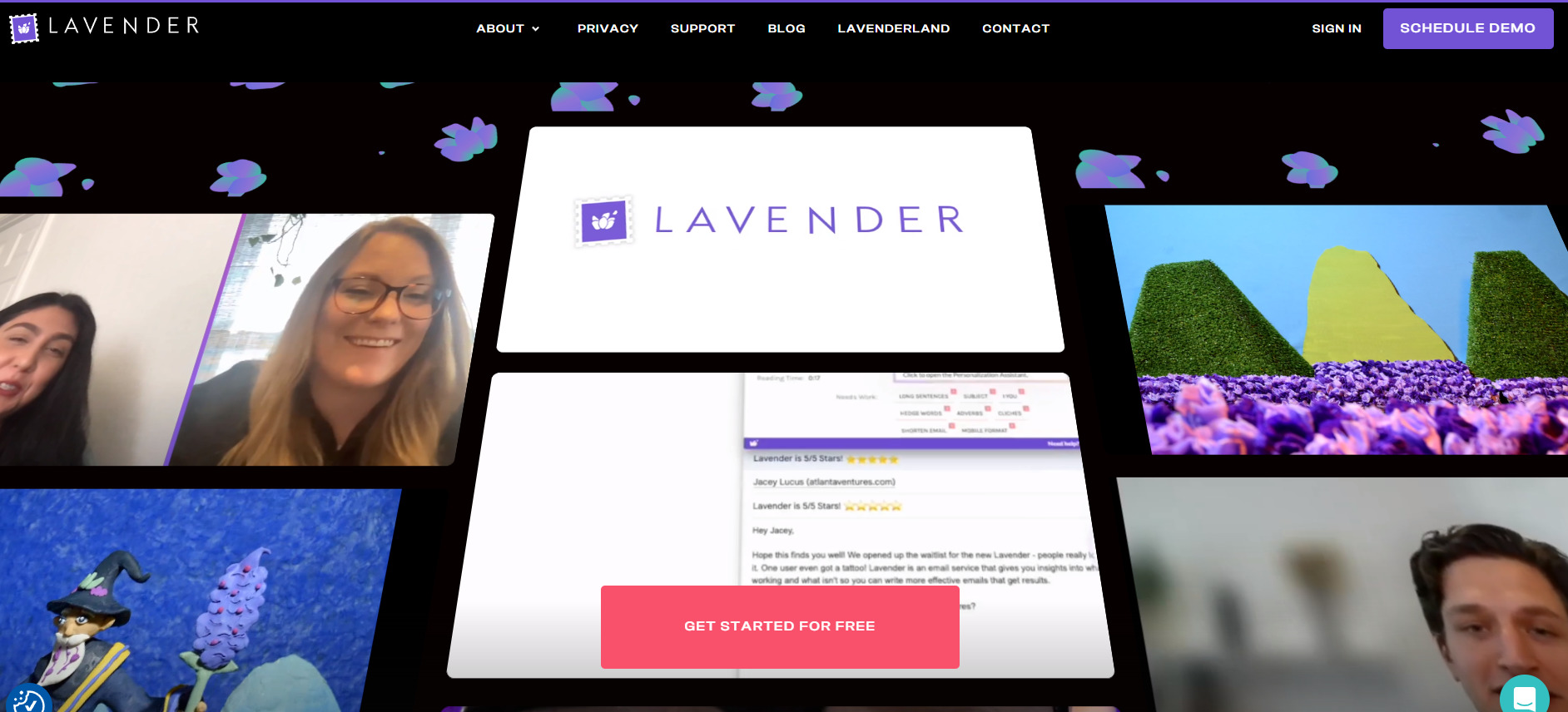 Lavender AI tool for sales