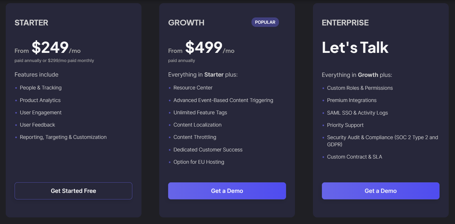 Userpilot pricing